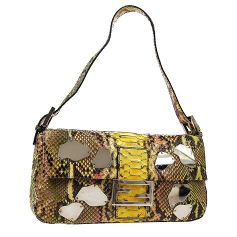 fendi snakeskin bag